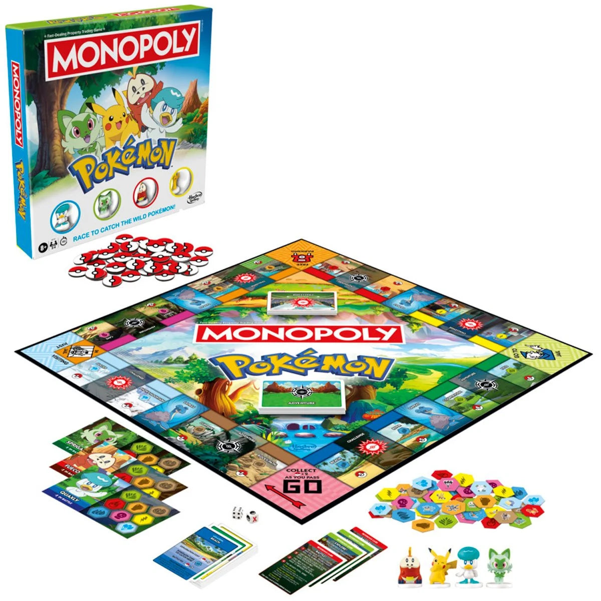 Pokemon Edition Monopoly Game