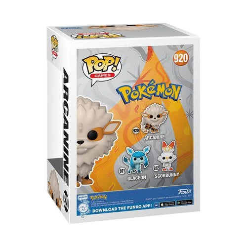 Pokemon Arcanine Funko Pop! Vinyl Figure #920