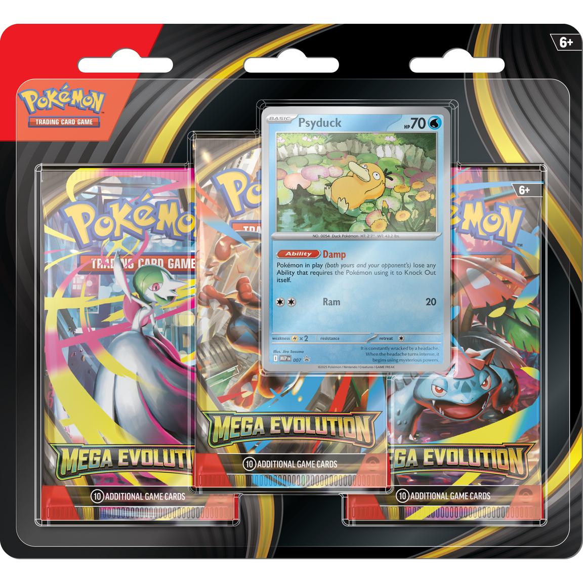 Mega Evolution 3 Pack Blister - ME01: Mega Evolution (MEG)