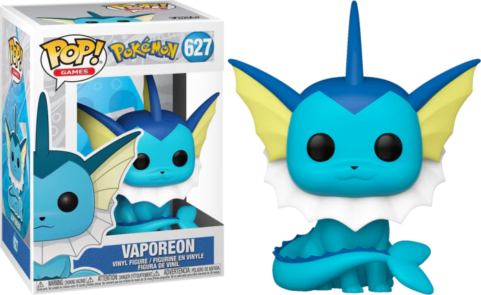 Pokemon Vaporeon Funko Pop! Vinyl Figure #627