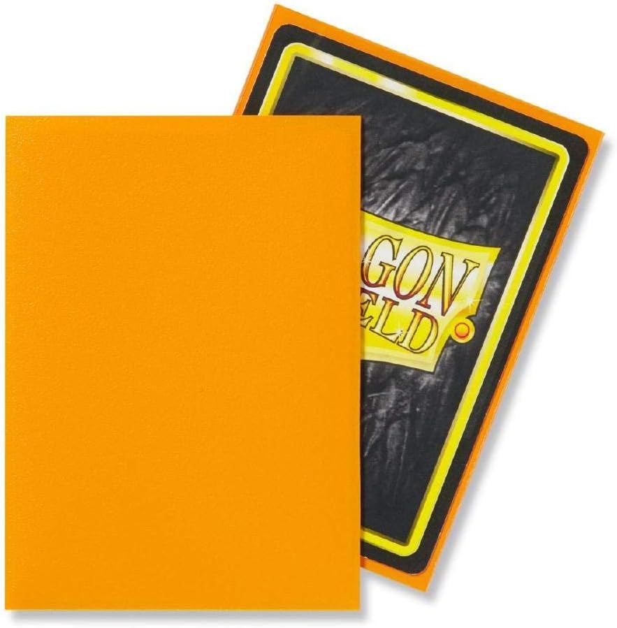 Dragon Shield Matte Sleeves - Orange (100-Pack)
