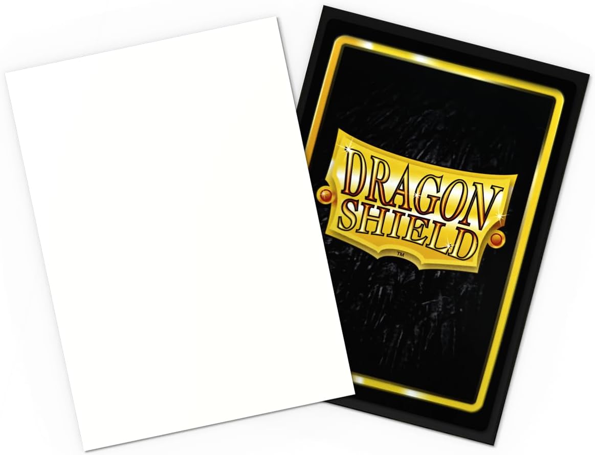 Dragon Shield Dual Matte Standard Sleeves - Snow (100-Pack)