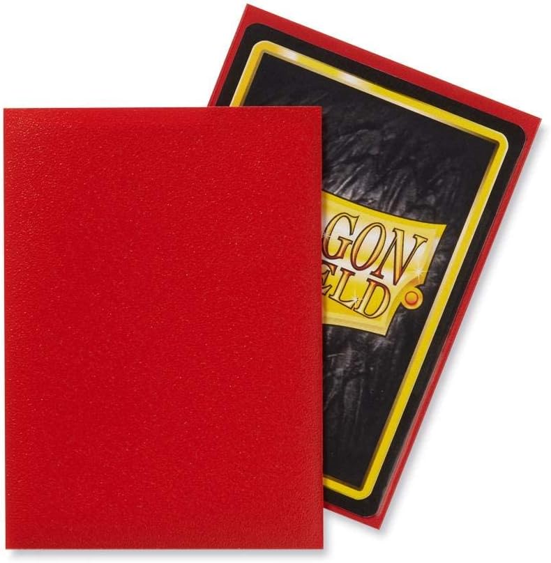 Dragon Shield Matte Sleeves - Blood Red (100-Pack)