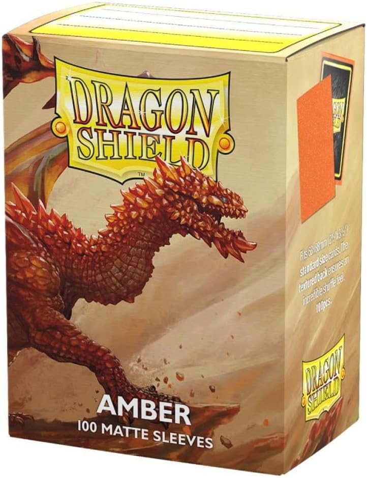Dragon Shield Player's Choice Matte Sleeves - Amber (100-Pack)
