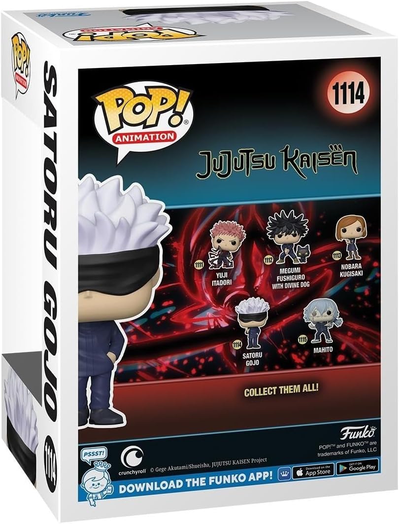 Jujutsu Kaisen Satoru Gojo Funko Pop! Vinyl Figure #1114