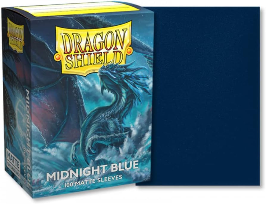 Dragon Shield Matte Standard Sleeves - Midnight Blue (100-Pack)