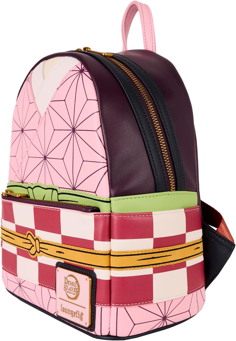 Loungefly Aniplex Demon Slayer Nezuko Kamado Cosplay Mini Backpack
