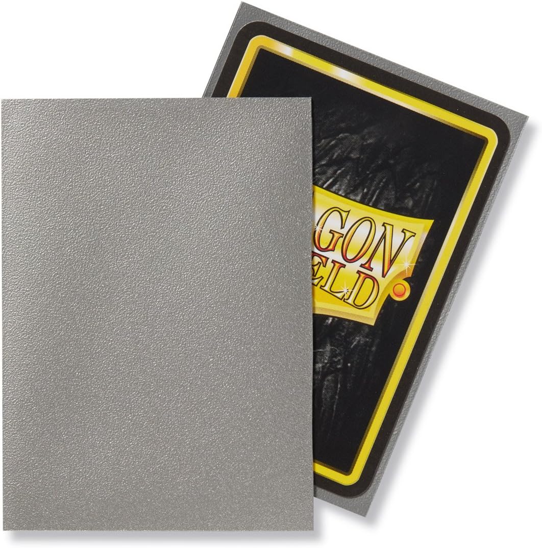 Dragon Shield Matte Sleeves - Silver (100-Pack)