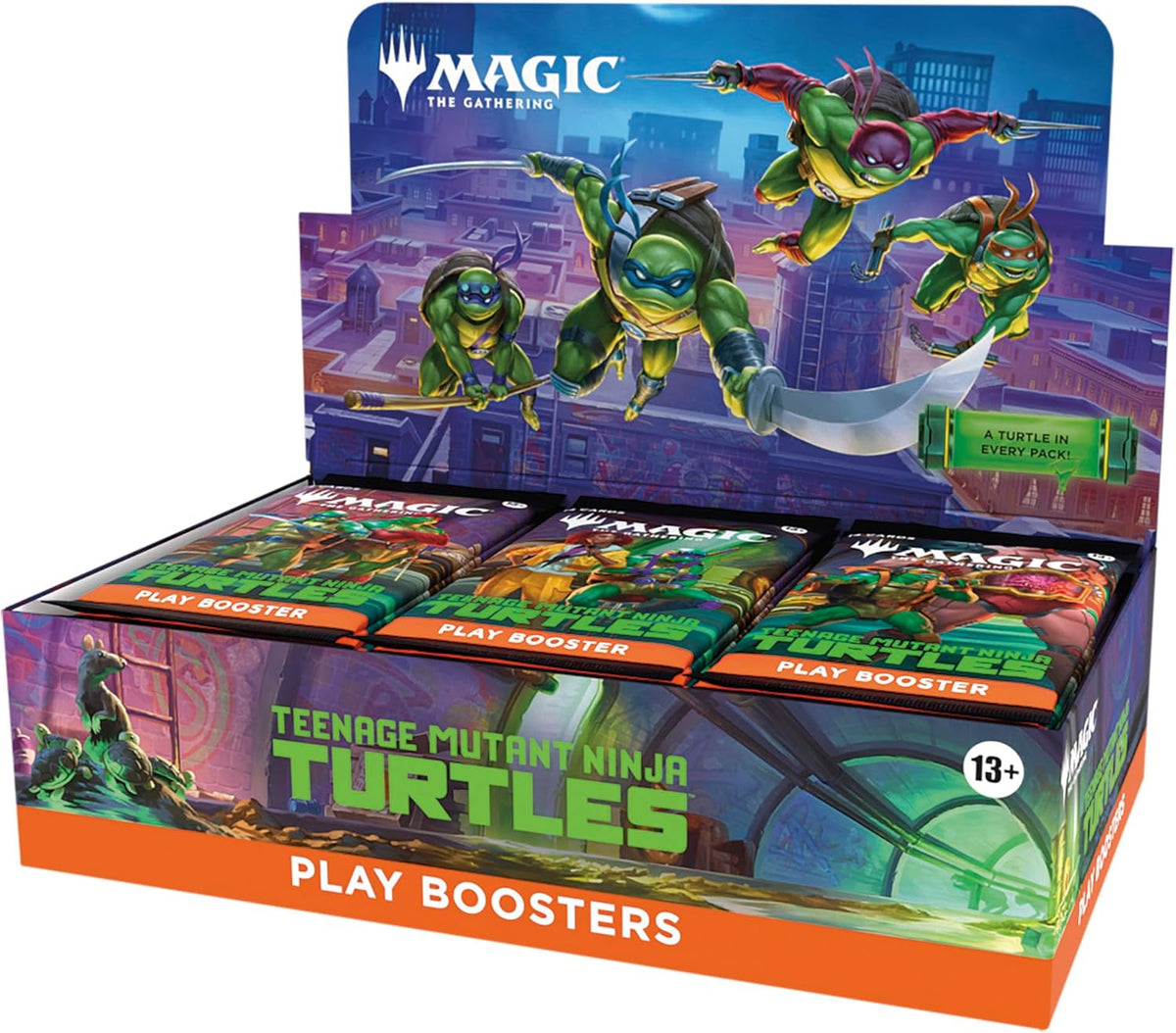 Magic: The Gathering Teenage Mutant Ninja Turtles Play Booster Display