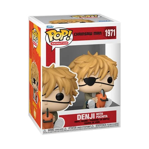 Chainsaw Man Denji with Pochita Funko Pop! Vinyl Figure #1971