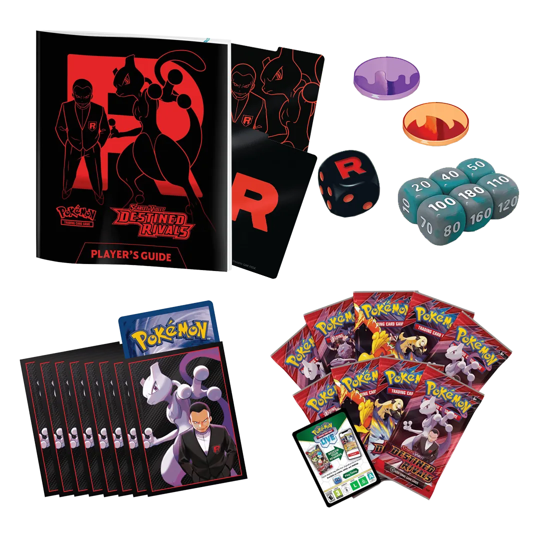 Destined Rivals Elite Trainer Box - SV10: Destined Rivals (DRI)