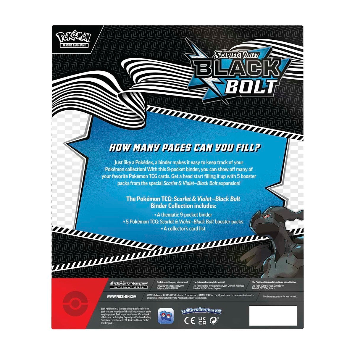 Black Bolt Binder Collection - SV: Black Bolt
