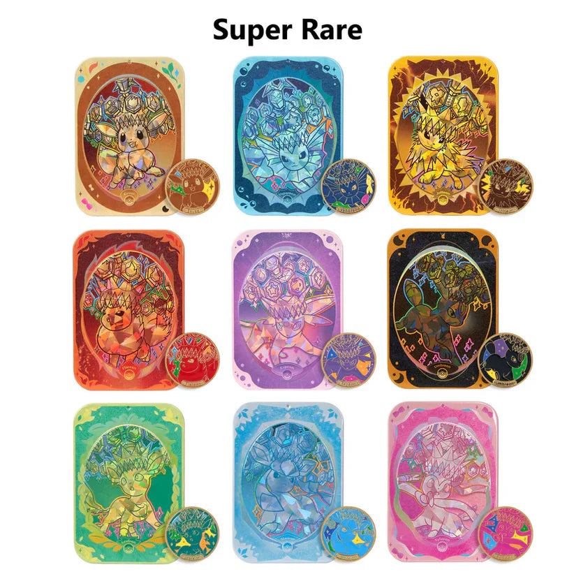 Terastal Gathering Metal Storage Tin - * Eeveelution Tin May Vary