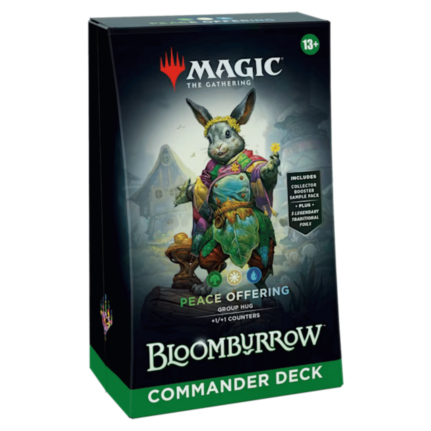 Bloomburrow Commander Deck Display
