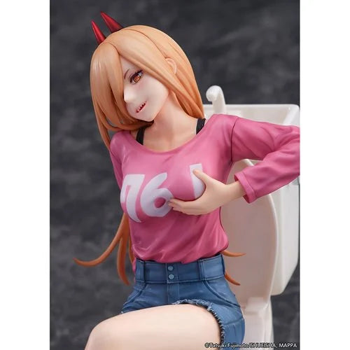 Chainsaw Man Power on Toilet 1:7 Scale Statue