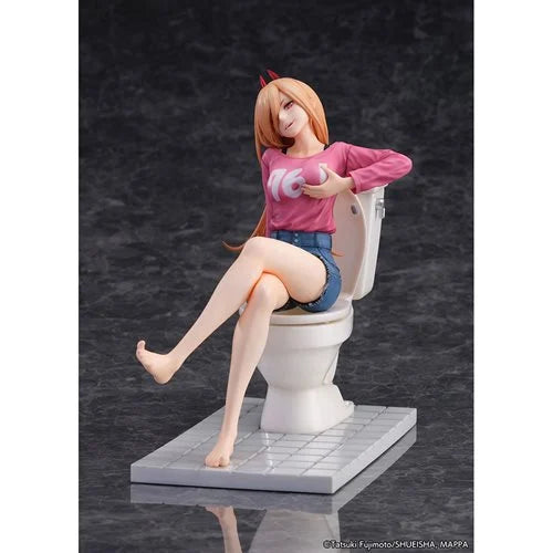 Chainsaw Man Power on Toilet 1:7 Scale Statue