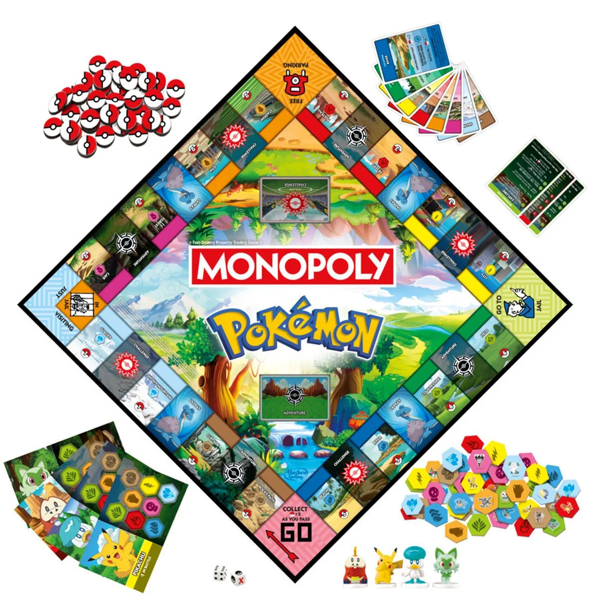 Pokemon Edition Monopoly Game