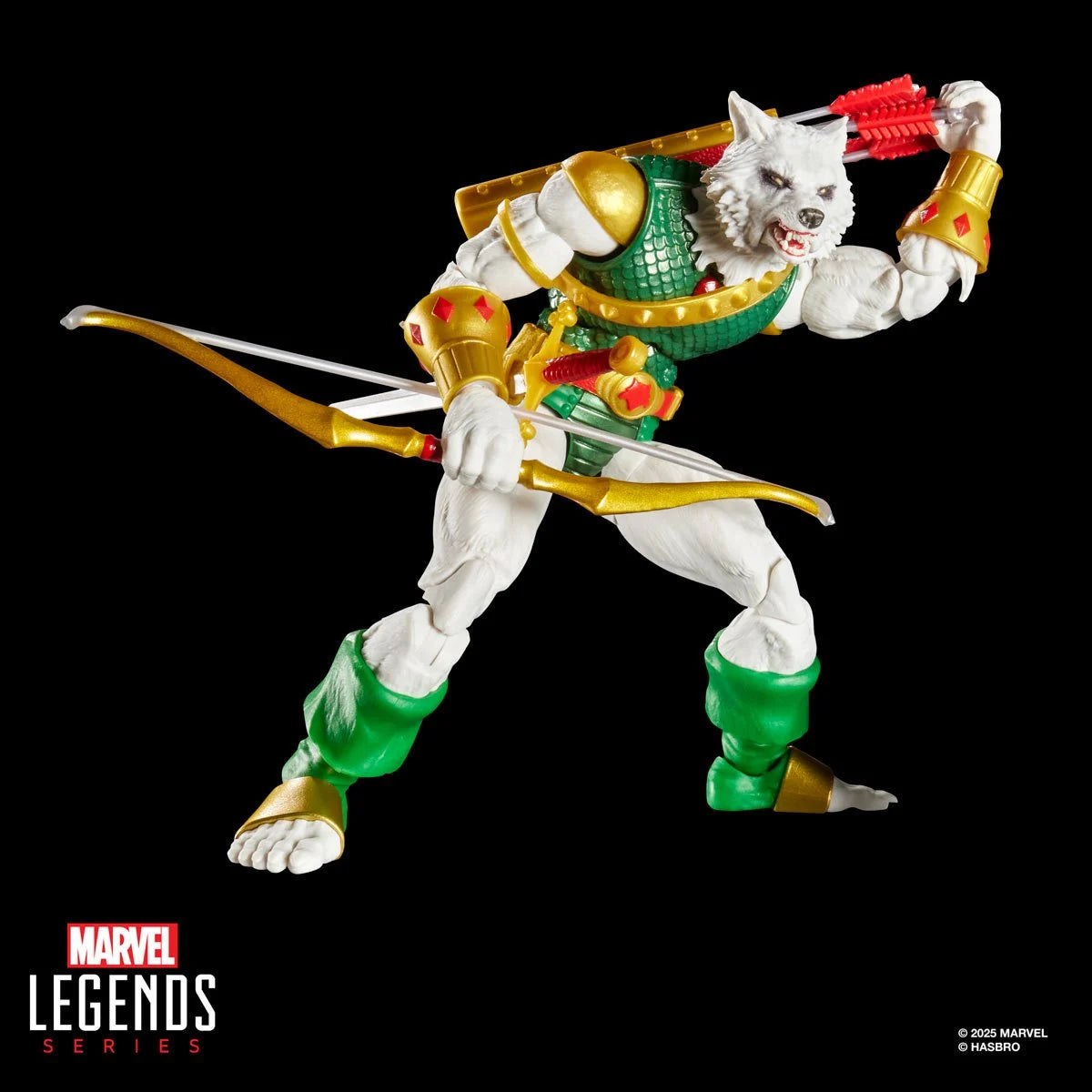 Spider-Man Marvel Legends Magic: The Gathering Man-Wolf 6-Inch Action Figure and Card