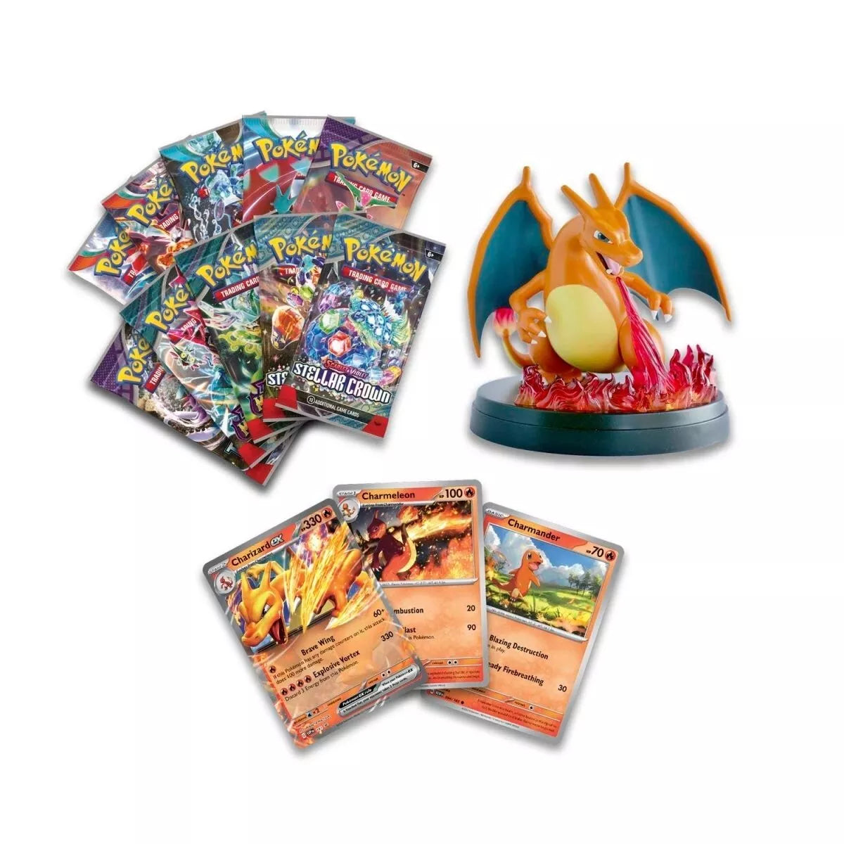 Charizard Ex Collection Case of 4