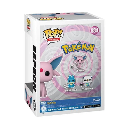 Pokemon Espeon Funko Pop! Vinyl Figure #884