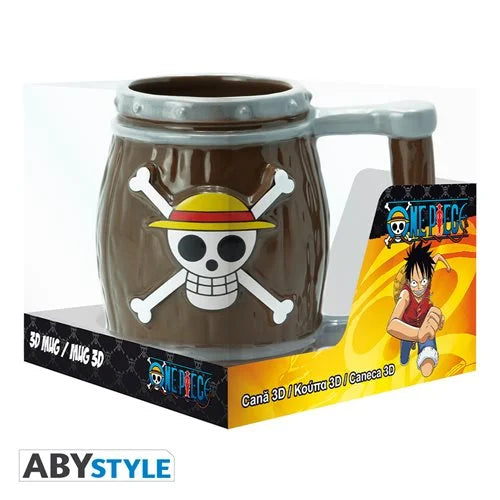One Piece Barrel 3D Mug