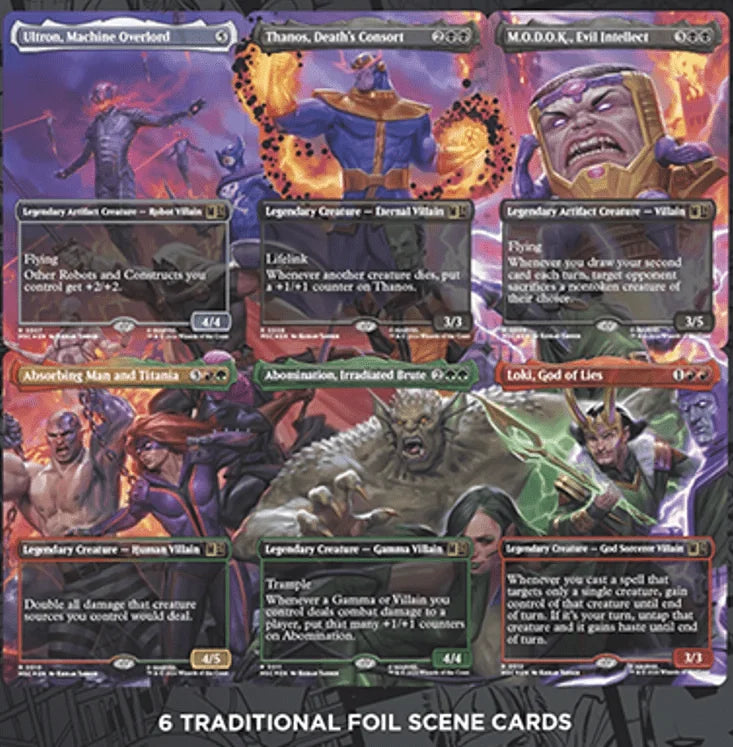 Marvel Super Heroes Scene Box - Villains Unleashed