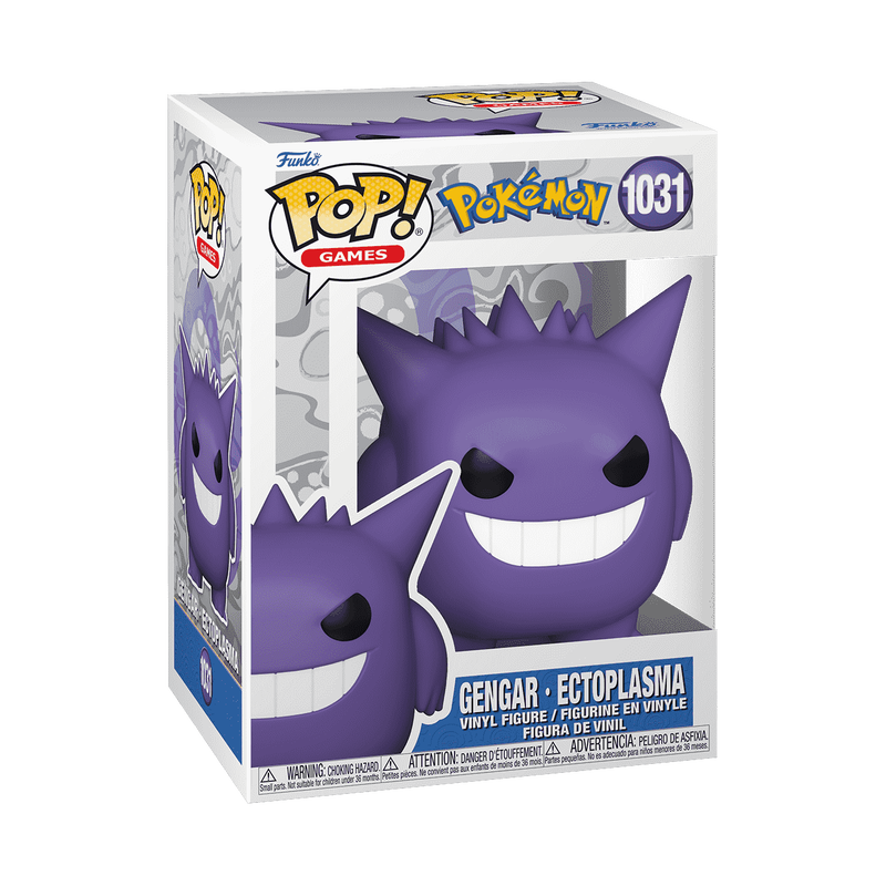 Funko Pop Pokémon Gengar #1031 retail box