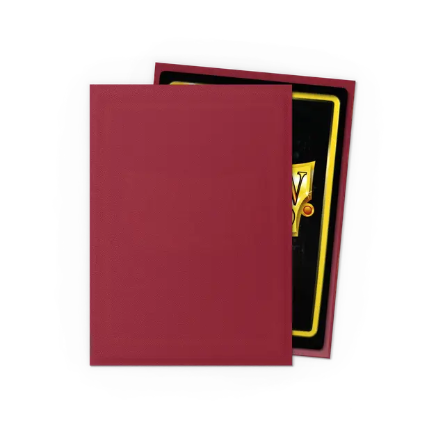 Dragon Shield Matte Sleeves - Blood Red (100-Pack)
