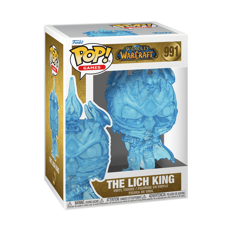 Funko Pop World of Warcraft The Lich King #991 retail box