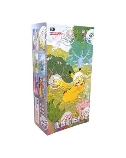 POKEMON Chinese Collect 151 Journey Jumbo Booster Box