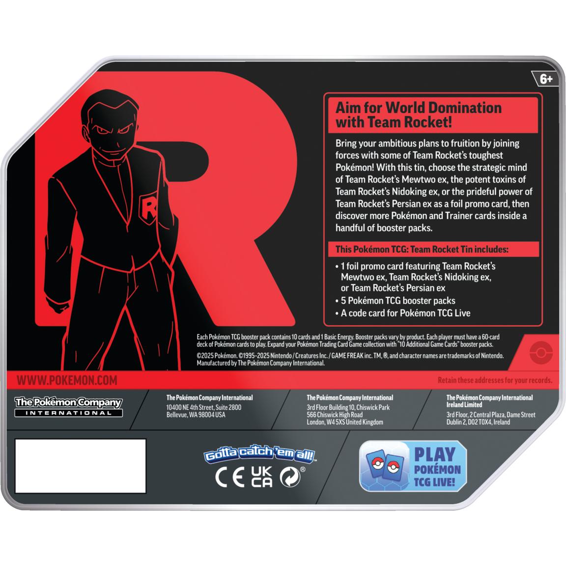 Team Rocket Tin (Misc)