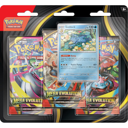 Mega Evolution 3 Pack Blister - ME01: Mega Evolution (MEG)