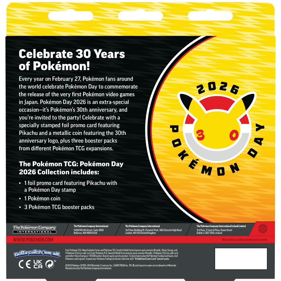 Pokemon Day 2026 Collection