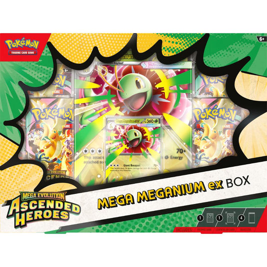 Ascended Heroes Mega Meganium ex Box