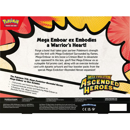 Ascended Heroes Mega Emboar ex Box