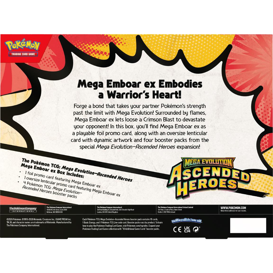 Ascended Heroes Mega Meganium ex Box