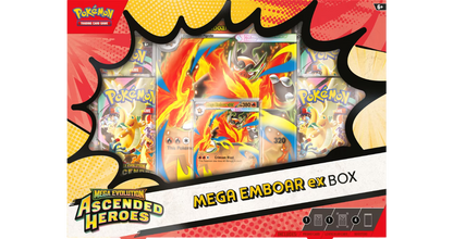 Ascended Heroes Mega Emboar ex Box