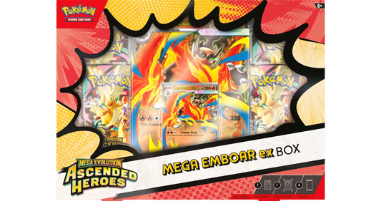 Ascended Heroes Mega Emboar ex Box