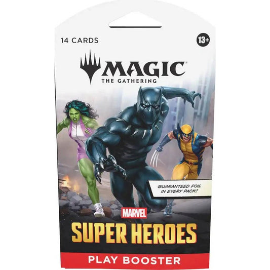 Magic: The Gathering Marvel Super Heroes Sleeved Booster Pack