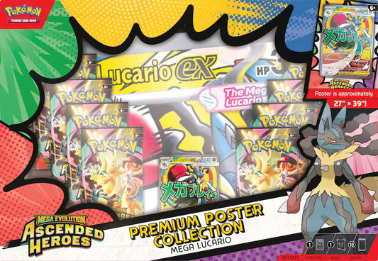 Premium Poster Collection: Mega Lucario - ME: Ascended Heroes