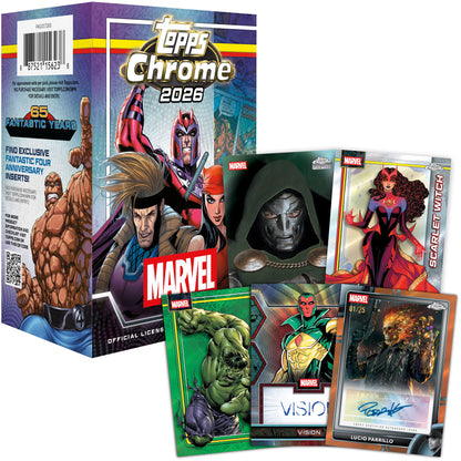 2026 Topps Chrome® Marvel Comics - Value Box