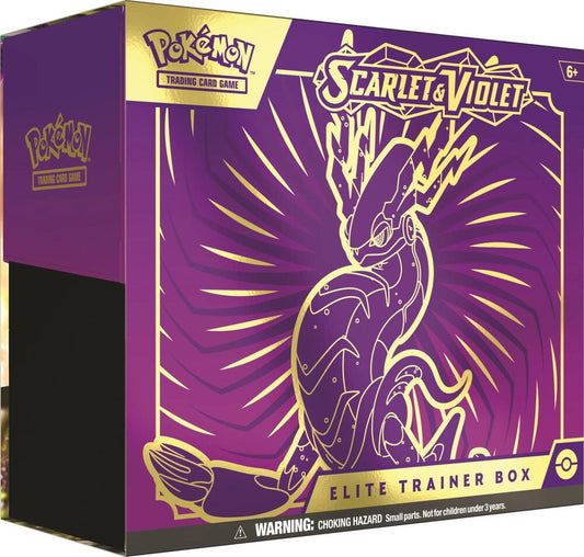 Scarlet and Violet Elite Trainer Box Sealed (Miraidon)