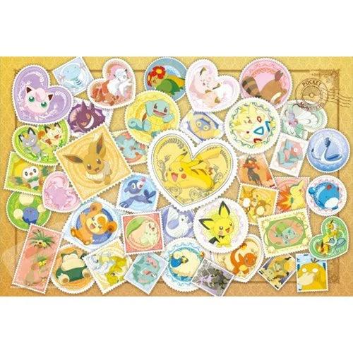 Pokemon PK108-L01 Postage Stamp Art 180-Piece Puzzle