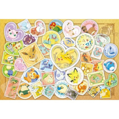 Pokemon PK108-L01 Postage Stamp Art 180-Piece Puzzle