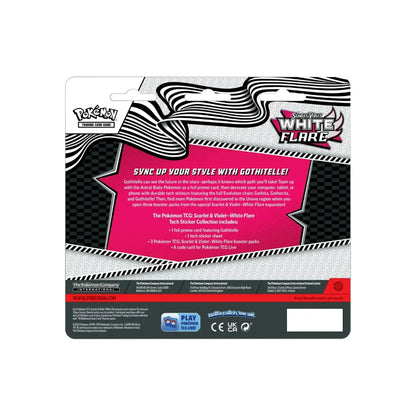 White Flare Tech Sticker Collection - SV: White Flare (WHT)