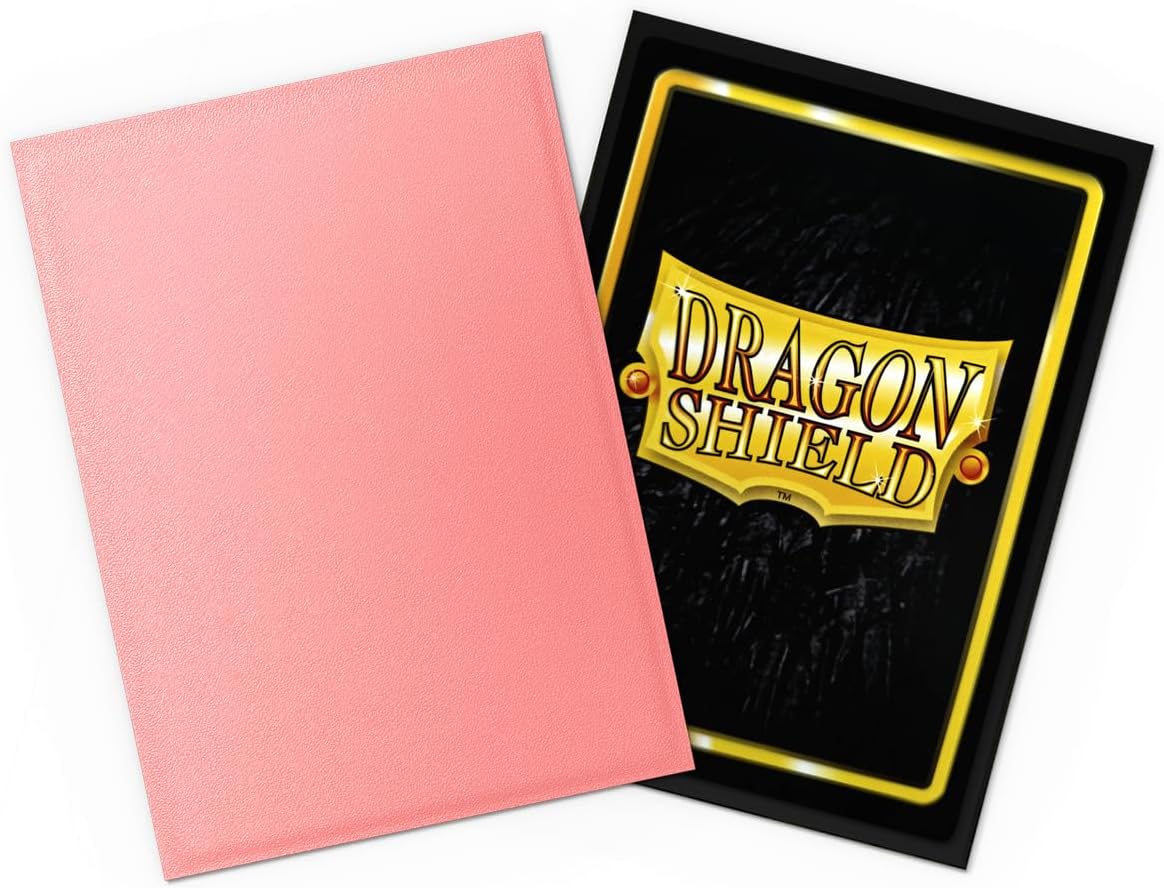 Dragon Shield Dual Matte Standard Sleeves - Peach (100-Pack)