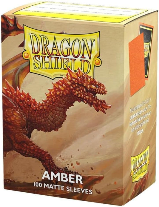 Dragon Shield Player's Choice Matte Sleeves - Amber (100-Pack)
