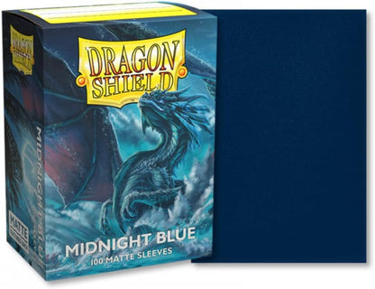 Dragon Shield Matte Standard Sleeves - Midnight Blue (100-Pack)