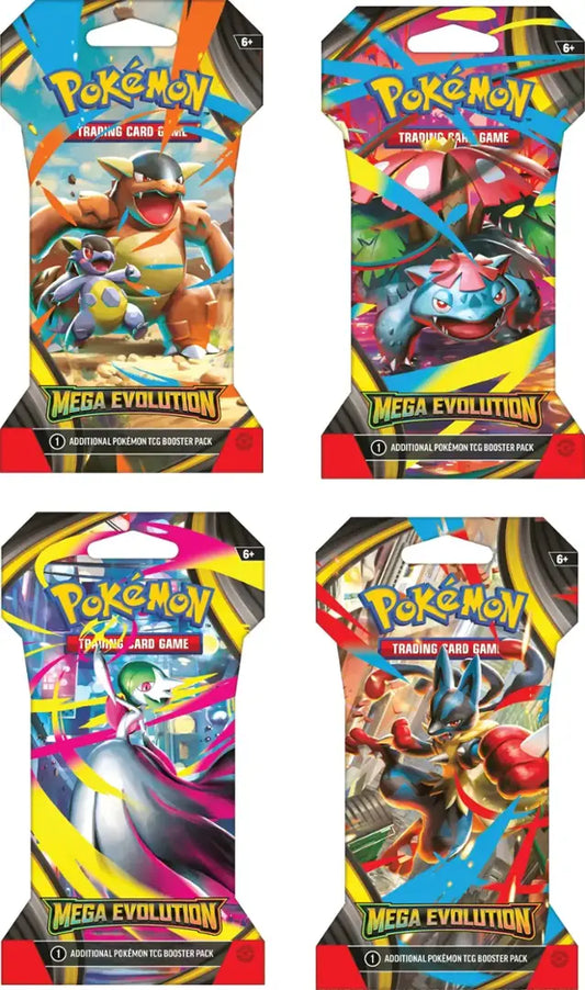 Mega Evolutions Sleeved Booster Pack
