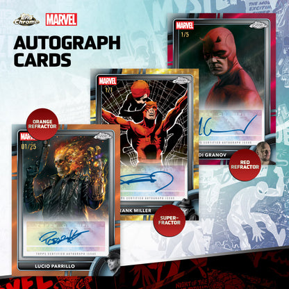 2026 Topps Chrome® Marvel Comics - Value Box
